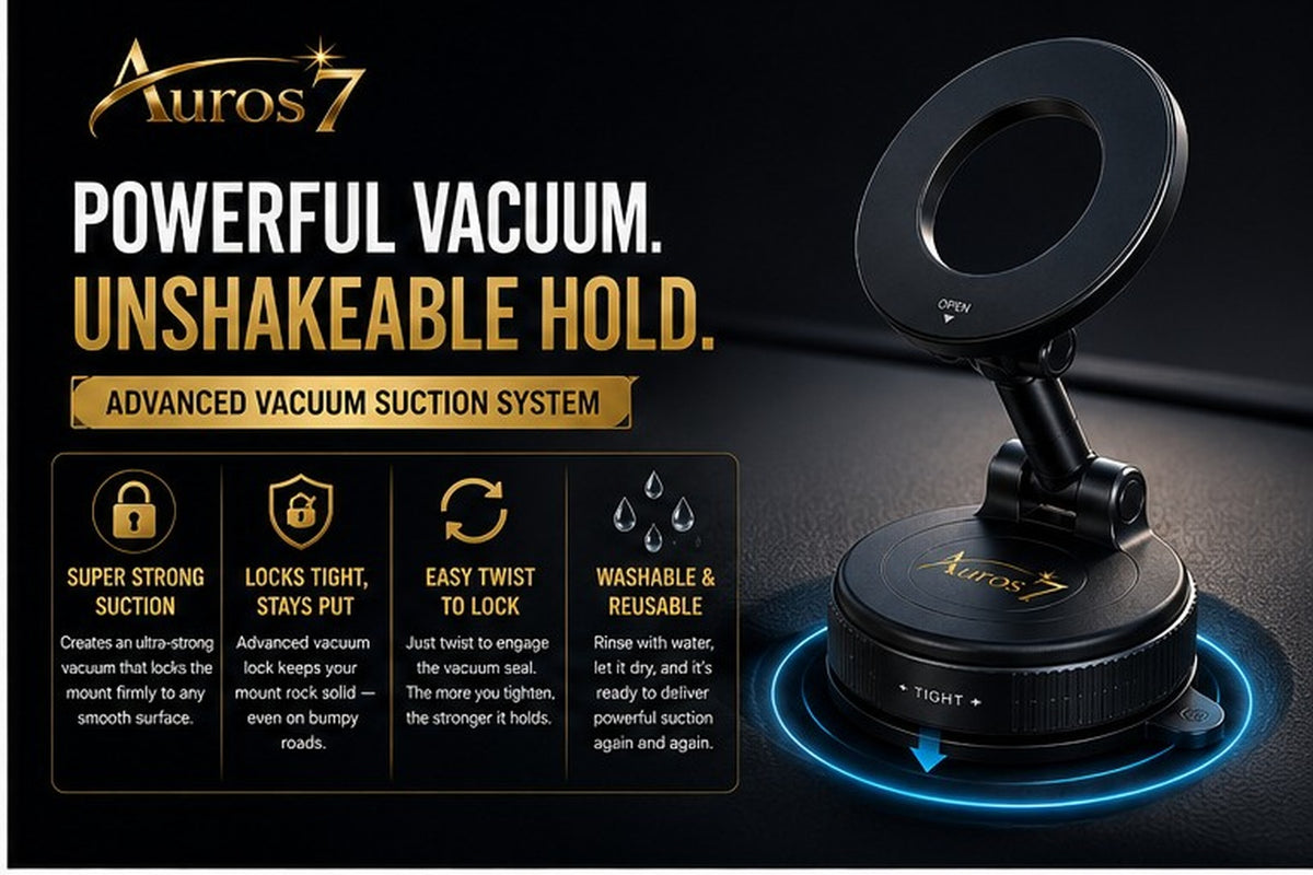 Vacuum Suction Magnetic Bracket